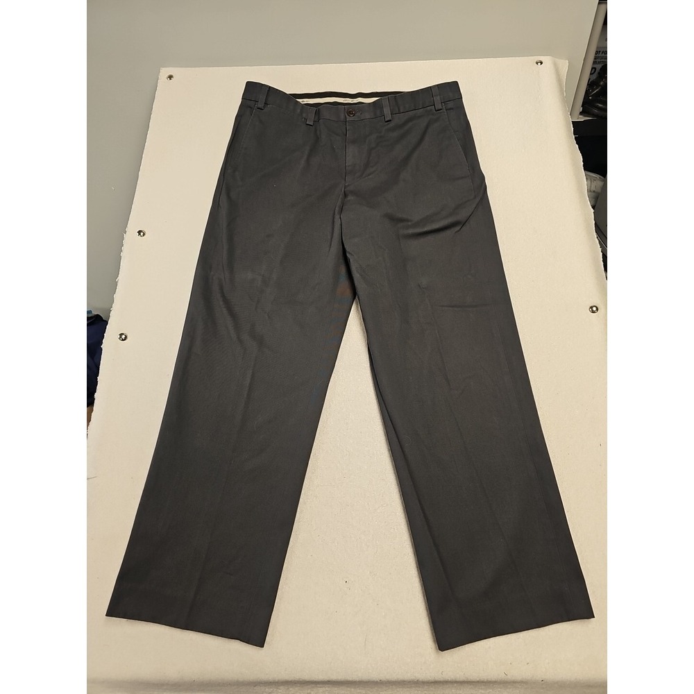Eddie Bauer Pants Mens 38x30 Gray‎ Relaxed Fit Rugged  Workwear Dress Pants